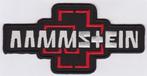 Rammstein stoffen opstrijk patch embleem #1, Ophalen of Verzenden, Nieuw, Kleding