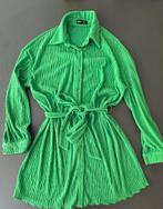 Groene Shein Jurk Maat M, Maat 38/40 (M), Verzenden, Zo goed als nieuw, Boven de knie