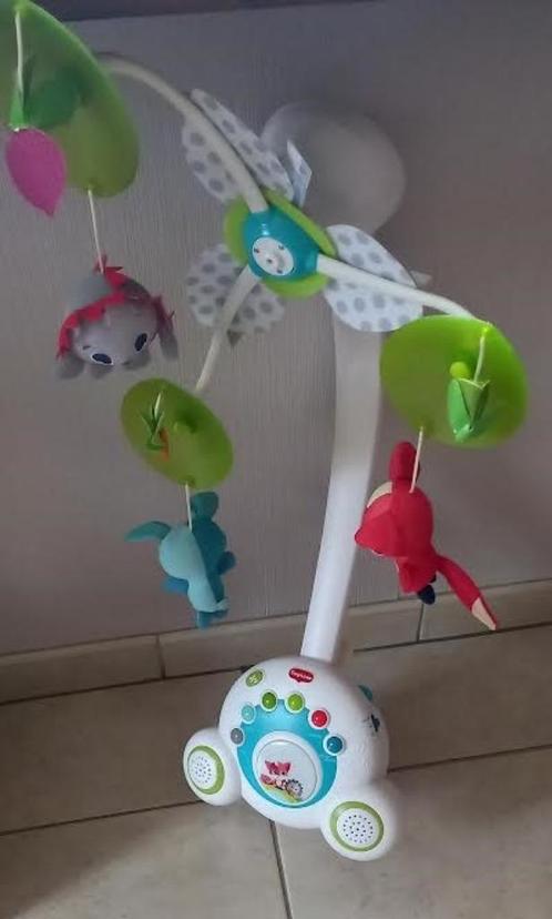 Tiny love muziekmobiel, Kinderen en Baby's, Speelgoed | Babyspeelgoed, Zo goed als nieuw, Mobiel, Met licht, Met geluid, Verzenden