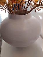 ZGAN Urban Nature Culture Vaas - Roomwit/Zandkleur, Wit, Aardewerk of Porselein, Ophalen of Verzenden, Zo goed als nieuw