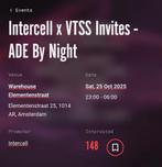 ADE 2025 - INTERCELL X VTSS INVITES, Tickets en Kaartjes, Twee personen