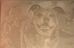 Lithografie lamp 3D foto print, Ophalen of Verzenden, 1980 tot heden, Zo goed als nieuw