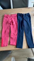 2 rijbroeken, maat 128, Dieren en Toebehoren, Ophalen, Gebruikt, Onderkleding