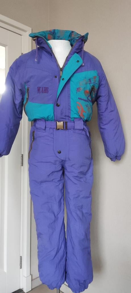 Vintage skipak maat S, Kleding | Heren, Wintersportkleding, Gedragen, Pak, Ophalen of Verzenden