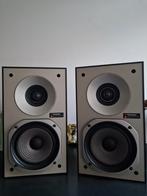 Technics SB-X1 Vintage Luidsprekers (1978), Audio, Tv en Foto, Luidsprekers, Gebruikt, Minder dan 60 watt, Front, Rear of Stereo speakers