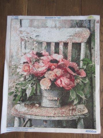 diamond painting schilderij gemaakt (zonder lijst) beschikbaar voor biedingen