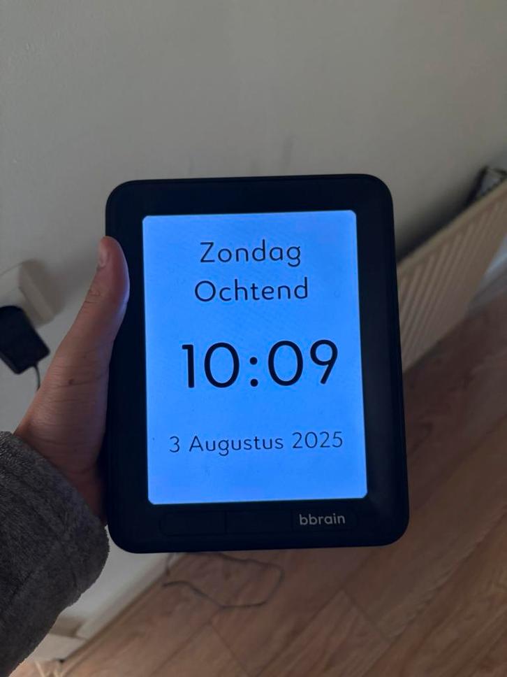 Dementie klok, Huis en Inrichting, Woonaccessoires | Klokken, Zo goed als nieuw, Ophalen