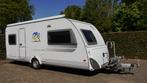 Knaus Südwind met stapelbed - in prijs verlaagd, Caravans en Kamperen, Caravans, Rondzit, 6 tot 7 meter, Knaus, Tot en met 6
