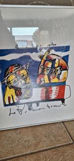 Herman Brood - Elton John (1993) Ingelijst, Ophalen of Verzenden