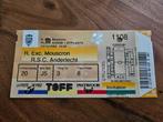 ⚽ Ticket Moeskroen - Rsc Anderlecht 2000-2001 ⚽, Verzamelen, Sportartikelen en Voetbal, Ophalen of Verzenden, Zo goed als nieuw