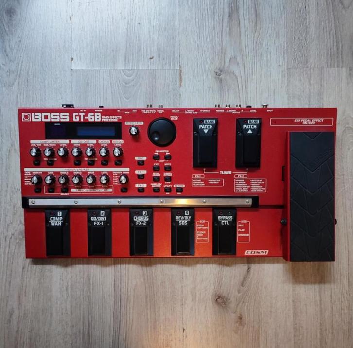 BOSS GT-6B Bass Multi-Effect Processor, Muziek en Instrumenten, Effecten, Gebruikt, Multi-effect, Ophalen of Verzenden
