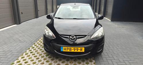 Mazda 2 1.5 75KW 5DRS AUT 2011 Zwart, Auto's, Mazda, Particulier, ABS, Airbags, Airconditioning, Alarm, Android Auto, Apple Carplay