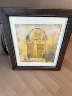 Mooi olieverf Schilderij met mooie bronzen lijst, Ophalen, Oorspronkelijke maker, Zo goed als nieuw, Schilderij