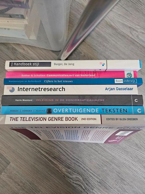 Diverse studieboeken - Journalistiek en Communicatie, Boeken, Studieboeken en Cursussen, Gelezen, WO, Alpha, Ophalen of Verzenden