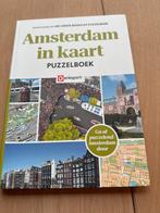 Amsterdam in Kaart - Denksport Puzzelboek, Hobby en Vrije tijd, Denksport en Puzzels, Ophalen of Verzenden, 500 t/m 1500 stukjes