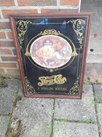 Vintage originele Pepsi Cola reclame spiegel jaren 70/ 80, Ophalen of Verzenden, Gebruikt, Reclamebord