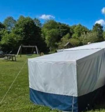 Nieuw Tentdoek voor uitbouw/erker, met peesbevestiging  beschikbaar voor biedingen