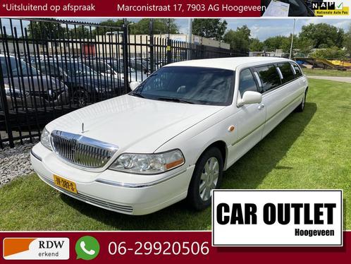 Lincoln Town Car Limousine 120 inch 107DMijl! nw. APK Zeer n, Auto's, Lincoln, Bedrijf, Te koop, Airconditioning, Cruise Control