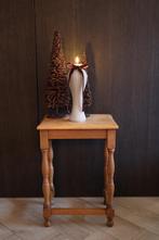 Bijzettafeltje hout, Minder dan 55 cm, Gebruikt, Rechthoekig, Ophalen