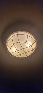 Oude industrie lamp / scheeps lamp, Ophalen of Verzenden, Zo goed als nieuw, Glas