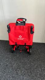 Kessee luxe bolderkar met dakje en zijwanden, Ophalen, Opvouwbaar, Nieuw