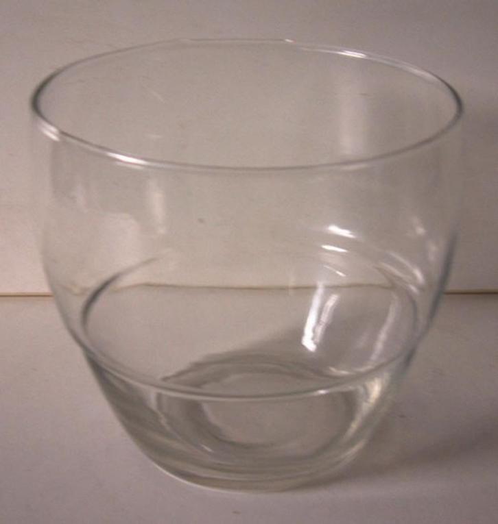 Bloempot Plantenpot Glas Glazen Kom Planten Bloemen Pot, Huis en Inrichting, Woonaccessoires | Overige, Zo goed als nieuw, Ophalen