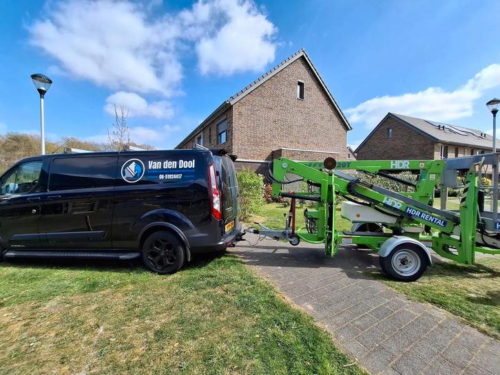 Aanhangwagenhoogwerker huren hoogwerkers verhuur, Zakelijke goederen, Machines en Bouw | Kranen en Graafmachines, Hoogwerker, Ophalen of Verzenden