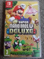 Nintendo Switch Game New Super Mario Bros.U Deluxe, Vanaf 3 jaar, Ophalen of Verzenden, 3 spelers of meer, Zo goed als nieuw