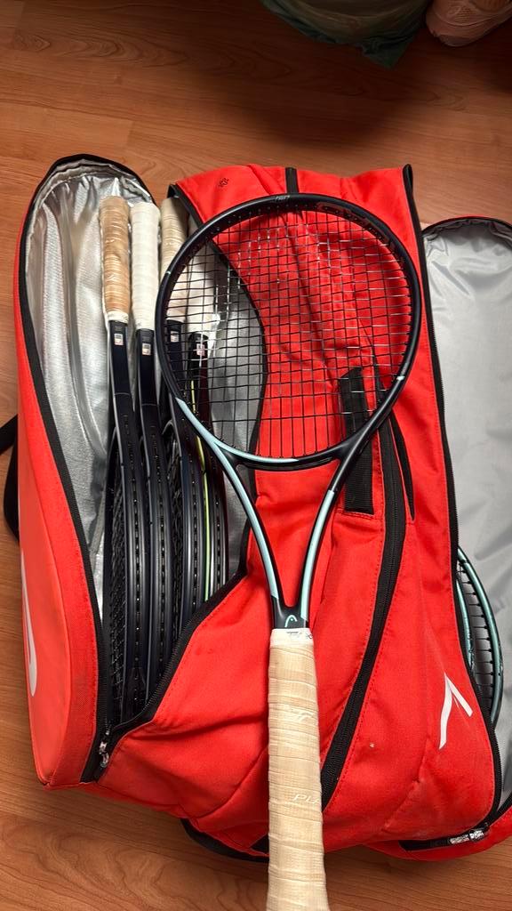 Head gravity pro 7x, Sport en Fitness, Tennis, Zo goed als nieuw, Racket, Head, L3, Ophalen