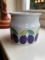 Arabia Pomona pruimenjampot Finland pot jaren 60, Antiek en Kunst, Antiek | Servies los, Ophalen of Verzenden