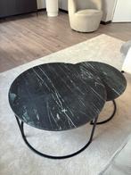 Goossens Marmeren Salontafel, Huis en Inrichting, Tafels | Salontafels, Ophalen, Gebruikt, Rond, 50 tot 100 cm
