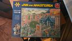 Jan van haasteren de kunstmarkt, Hobby en Vrije tijd, Denksport en Puzzels, Ophalen, 500 t/m 1500 stukjes, Gebruikt
