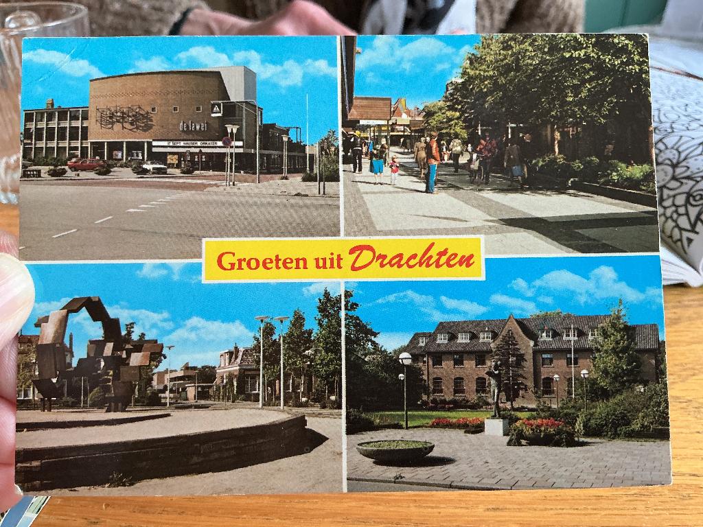 Drachten, Verzenden, 1980 tot heden, Gelopen, Friesland
