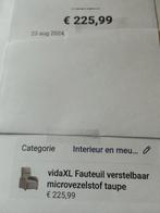 Relax fauteuil.  Handmatige bediening., Ophalen, Zo goed als nieuw, 50 tot 75 cm