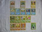 enkele eenvoudige gebruikte Pokémon kaarten, Verzenden, Gebruikt, Losse kaart