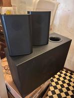 Jamo Subwoofer met 2 boxen, Ophalen, Subwoofer, Zo goed als nieuw, 120 watt of meer