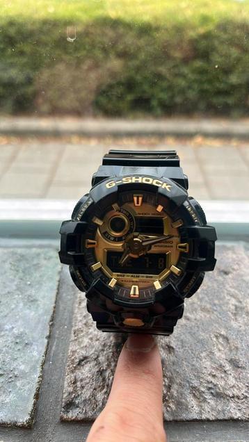 G-SHOCK horloge man zwart goud beschikbaar voor biedingen