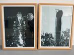 Ingelijste zwart-wit zeefdrukken (2 stuks), Antiek en Kunst, Kunst | Litho's en Zeefdrukken, Ophalen