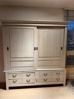 Grote houten kast met schuifdeuren buffetkast, Ophalen, Gebruikt, 200 cm of meer, 150 tot 200 cm