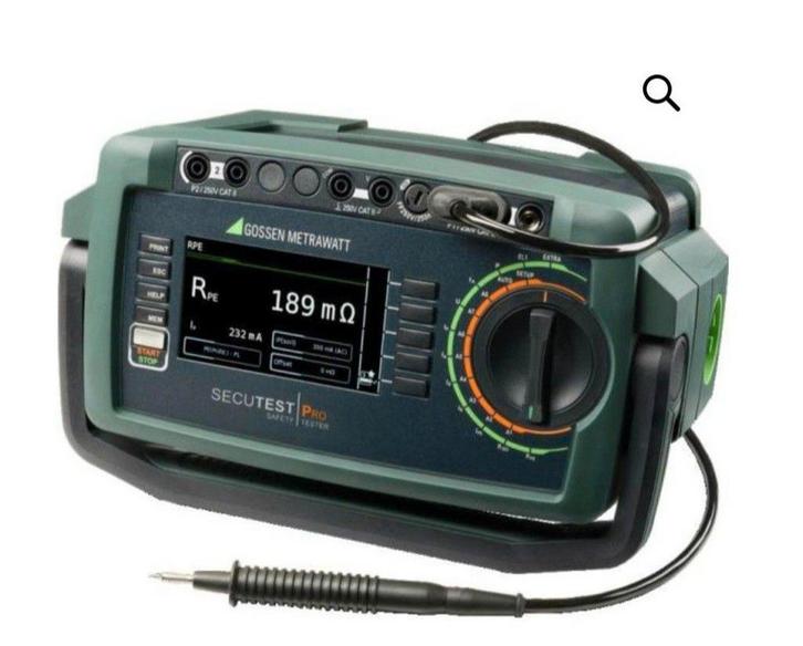 gossen metrawatt secutest st pro, Doe-het-zelf en Verbouw, Meetapparatuur, Zo goed als nieuw, Ophalen of Verzenden