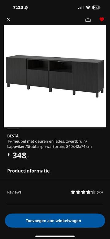 BESTÅ tv-kast - afbeelding 1