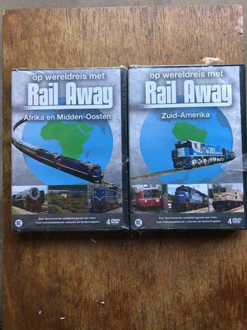 LOSSE VERKOOP ; Rail Away ; 2 DVD box NIEUW , zie omschr. beschikbaar voor biedingen