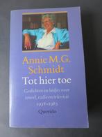 ANNIE M.G. SCHMIDT===GEDICHTEN EN LIEDJES, Ophalen of Verzenden, Zo goed als nieuw, ANNIE M.G/ SCHMIDT, Eén auteur