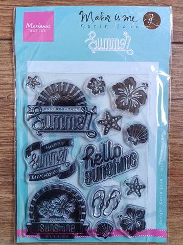 Karin Joan Stamps set Summer beschikbaar voor biedingen