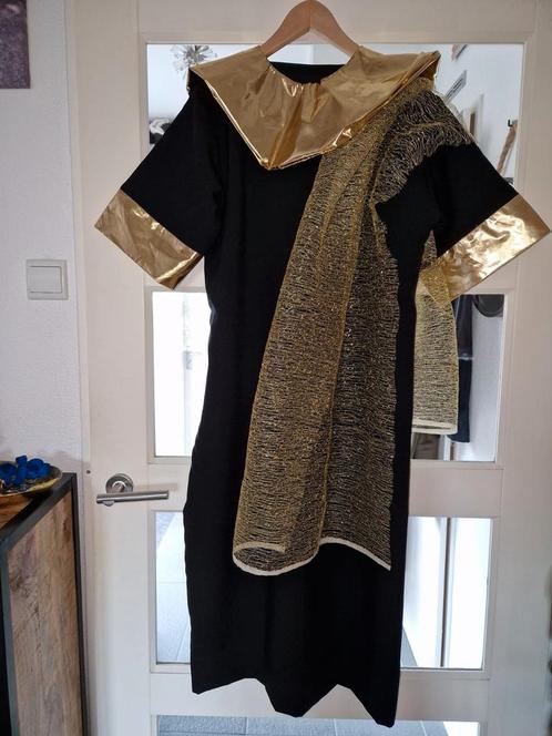 Gewaad thema Egypte zwart Maat m, Kleding | Heren, Carnavalskleding en Feestkleding, Zo goed als nieuw, Kleding, Halloween, Maat 48/50 (M)