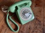 Vintage Mintgroene Draaitelefoon, Ophalen of Verzenden