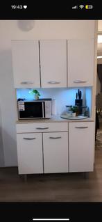 PEGANE Buffet ( keukenkast), Huis en Inrichting, Keuken | Complete keukens, Gebruikt, Wit, Overige typen, Ophalen of Verzenden