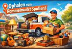 Rommelmarkt spullen gezocht, Ophalen
