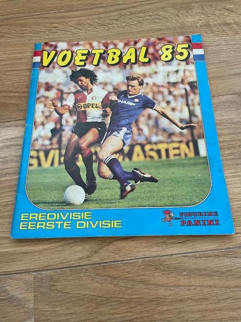 Panini Voetbal 85, Verzamelen, Sportartikelen en Voetbal, Gebruikt, Poster, Plaatje of Sticker, Ajax, Ophalen of Verzenden