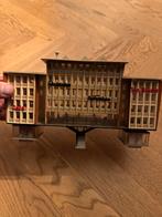 Kibri Flatgebouw appartementengebouw H0 / N-spoor, Ophalen of Verzenden, Gebruikt, Gelijkstroom of Wisselstroom, Brug, Tunnel of Gebouw